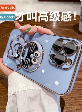 适用 iPhone14ProMax case Tinkerbell cat plating invisible st