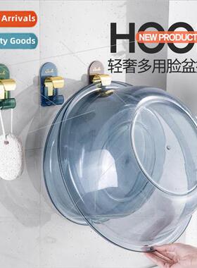 Wall Mounted Bathroom Basin Rack Bathroom Shelf -Adhesive Ad