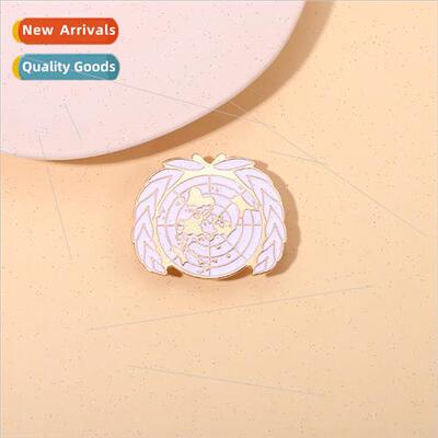 New Metal Wheat Ears Earth Sustainable Goals Souvenir Medall