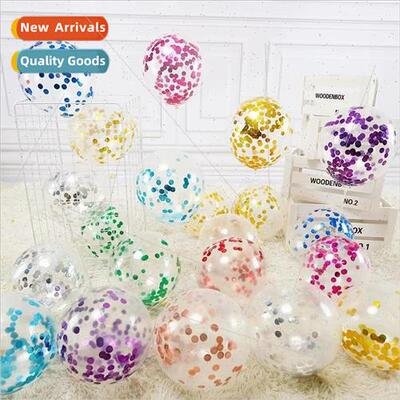 12 inch thickened sequins confetti balloon party wedding wed
