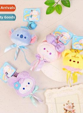 Sweetheart candy  plush doll pendant cute girl heart  keycha