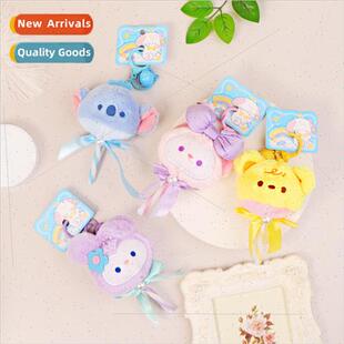 Sweetheart candy plush doll pendant cute girl heart keycha