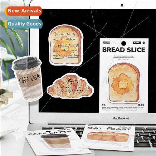 Sticky Notes Bread Coffee  Weather Series Creative Ins Notes