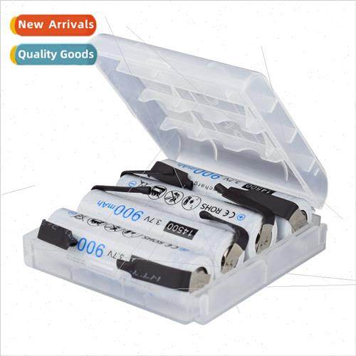 14500 rechargeable battery with soldering tabs AA lithium ba