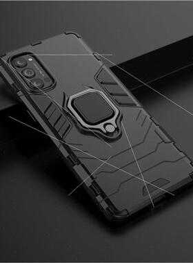 适用 oppoReno5pro phone case C15 black panther armor A72 Iro