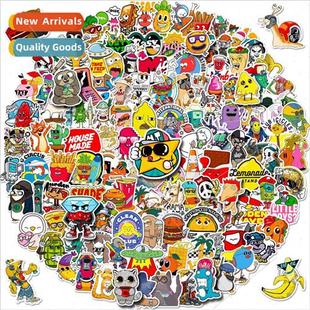 150 -repeating pop culture graffiti stickers kids DIY skateb