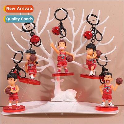 Anime dunker doll pendant Japanese anime  keychain Sakuragi