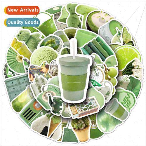 50 green ins  cell phone case stickers Cute Sticker Nordic