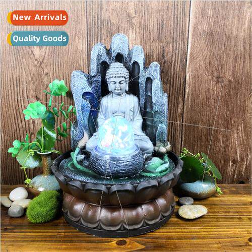 east Buddha model flowing water ornaments resin crafts creat