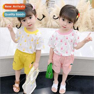 baby summer short Childrens suit womens sleeved fas clothing