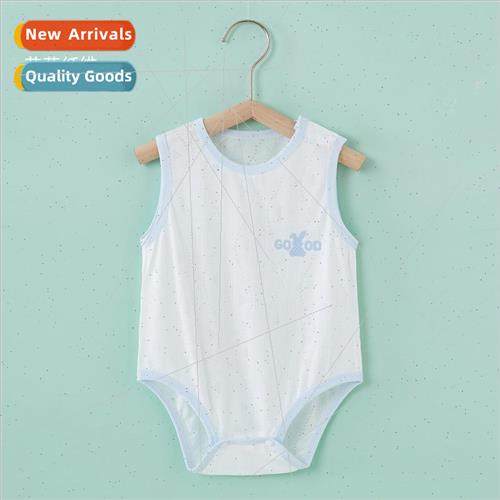 Summer sleeveless undershirt triangle baby hajacket shoulder
