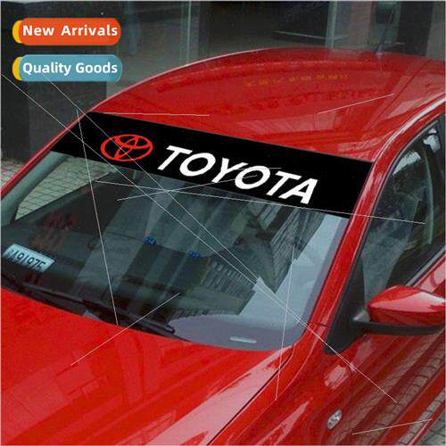 适用 to Toyota TOYOTA car decorative front gear stickers rea