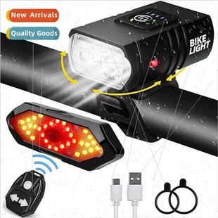 bike light cycling dual ligh outdoor rechargeable New usb