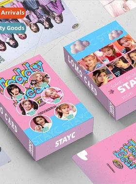 New STAYC boxed double-sided 30 small card LOMO card photo c
