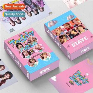 small boxed photo LOMO card sided double STAYC New