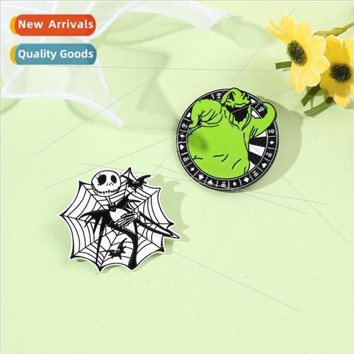 Christmas ght Frights Collection Brooch Halloween Skeleton J