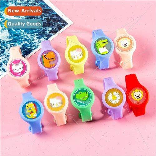 Rotating gyroscope mosquito repellent bracelet snap circle p
