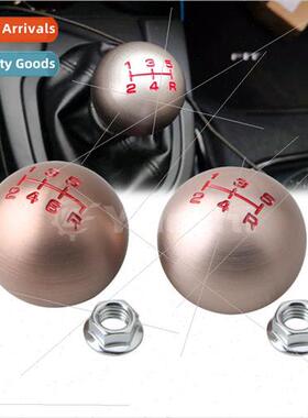 Automotive modification shifter head metal ball 5-speed 6-sp