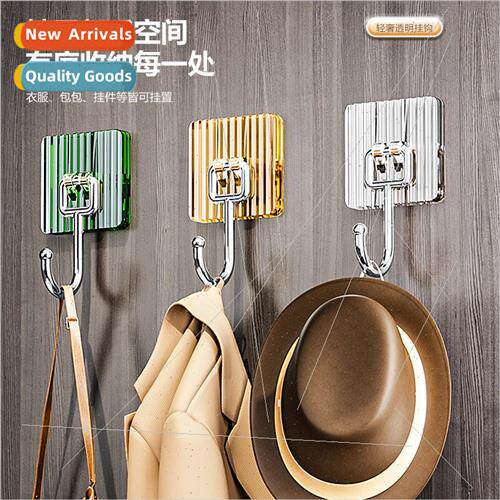 ght luxury hooks no-hole bathroom home kitchen strong sticky