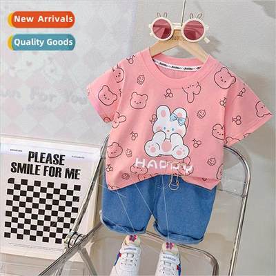 2228 boys summer short-sleeved suit childrens summer clothin