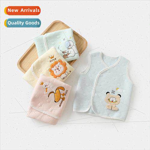 Baby vest spring and fall outside wearing horse jacket sprin