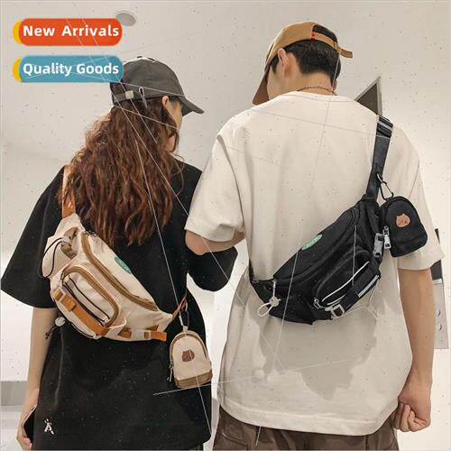 Leisure Hong Kong  men and women cool shoulder bag 2023 new