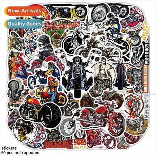 Motorcycle stickers off-road cool rock luggage notebook pers