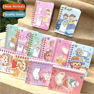 small coil note girl handboo value space high Cute book