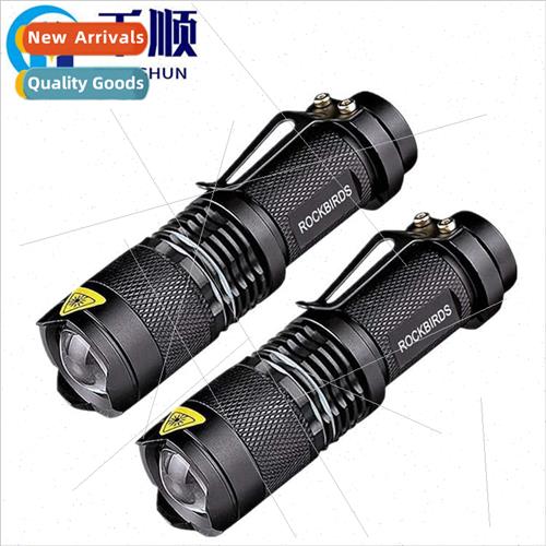 Q5 LED mini zoom strong light flashlight long range recharge
