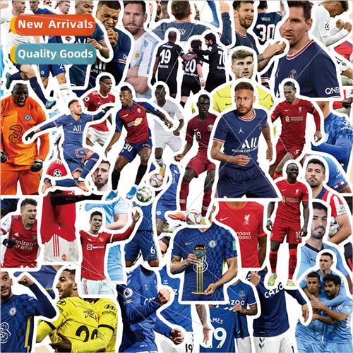 50 World Cup star  poster stickers decorative cell phone cas