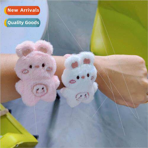 ins small animal snap circle plush cute bracelet toy holiday