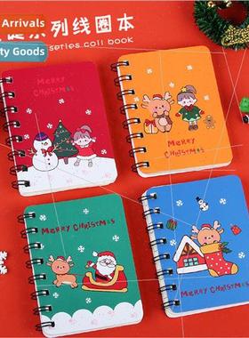 A7 Christmas de Flip Coil Book Student Portable Pocket Noteb