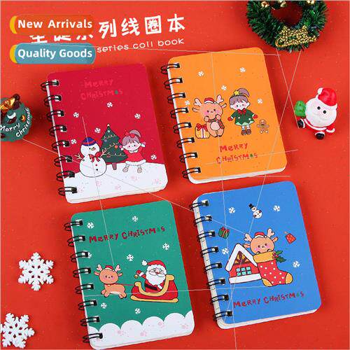 A7 Christmas de Flip Coil Book Student Portable Pocket Noteb