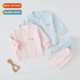 Newborn baby clothes spring fall and winter newborn monk sui