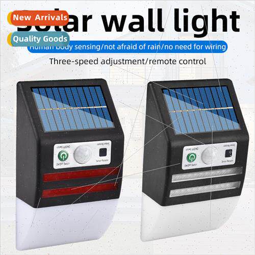 new solar energy body sensor wall light garden light outdoor