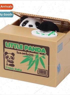 Cartoon animal fun steal money cat piggy bank novelty Englis