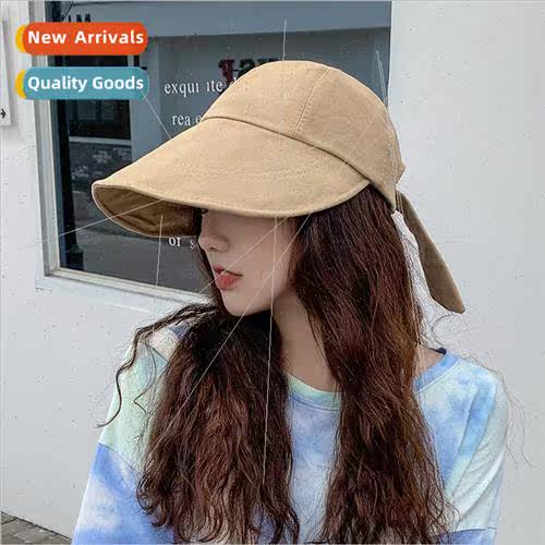 Sunshade cap female summer sunscreen UV hollow top sun hat K