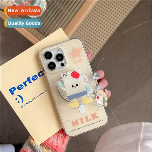 Cute Little Red Riding Hood Milk Carton 15ProMax Magnetic Ho