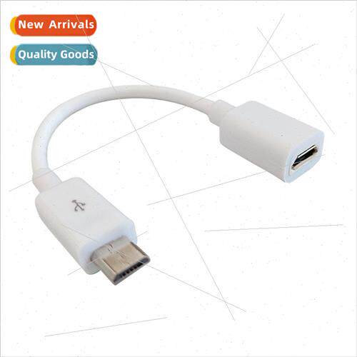 MICRO USB Male to Female Extension Cable 10CM 5Core 5PIN MIC
