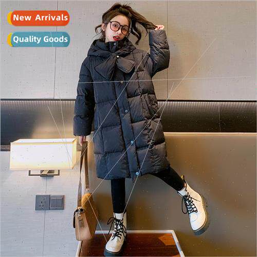 Girls down jacket winter big boy 2023 new 适用eign- Korean