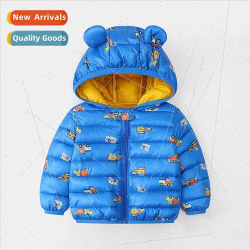 2023 new lightweight childrens children cotton jacket boys a