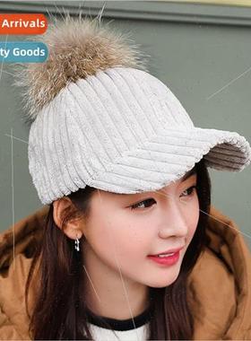 Hat female fall and winter ins Korean  of the students hundr