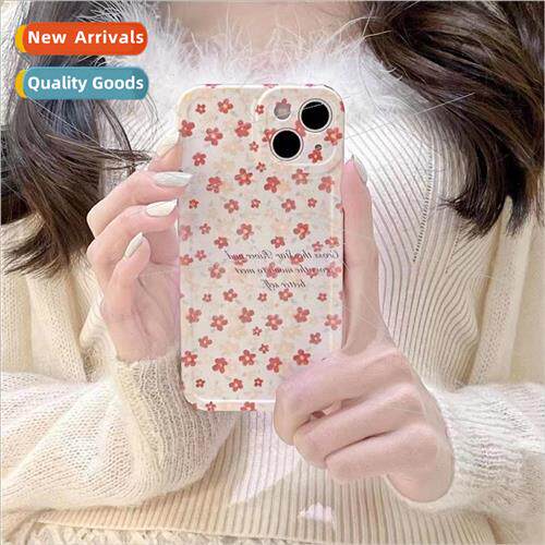 Ins Korean  full screen small broken flowers 适用 Apple 13Pr