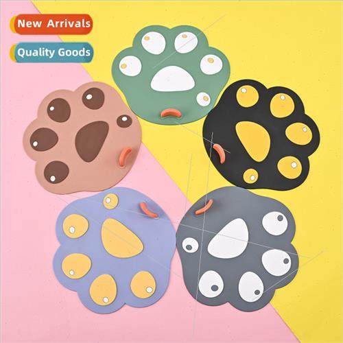 Cartoon silicone cat paw floor drain cover bathroom drain od