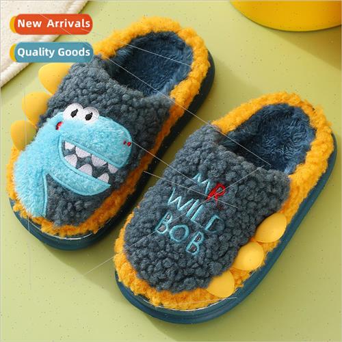 EVA dinosaur cotton slippers men and women fall and winter i