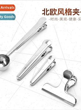 Scandinavian  stainless steel clips ticket clips gold color