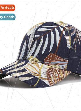 ins printed baseball cap ladies summer sun hat outdoor sunsc