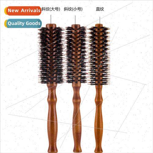 twill pig bristle rolling comb styling comb curly hair blow