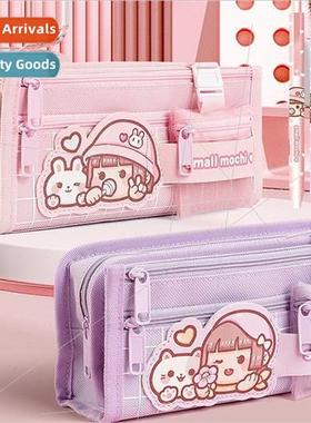 Small spuds pen bag large capacity girls pen bag new popular