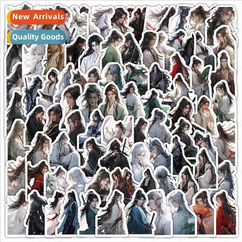 100 pieces of ancient costume teenager stickers high value a
